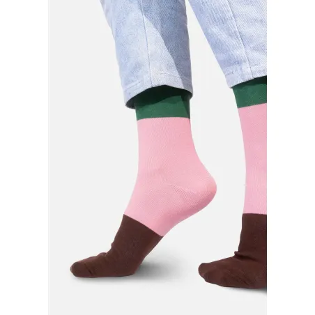 Organic cotton colorful socks Forest Floor