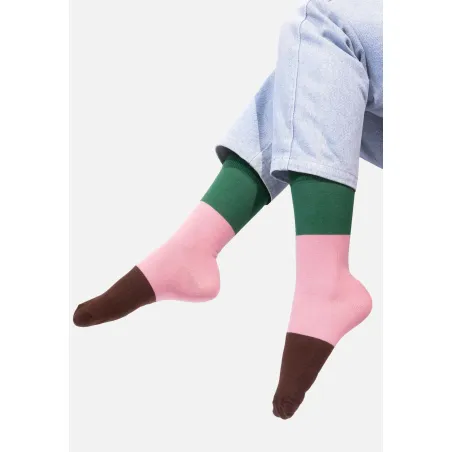 Organic cotton colorful socks Forest Floor