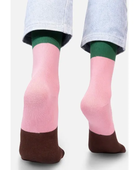 Organic cotton colorful socks Forest Floor