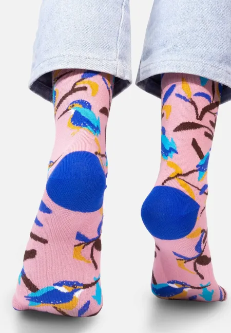 Organic cotton socks Kingfisher
