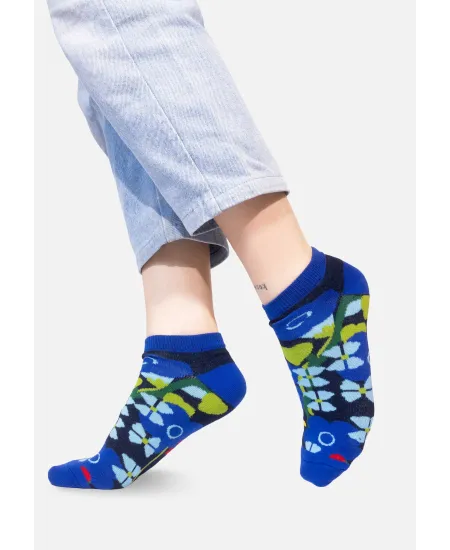 Organic cotton ankle socks Flower Meadow