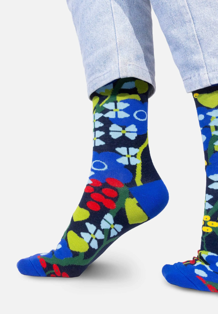 Organic cotton socks Flower Meadow