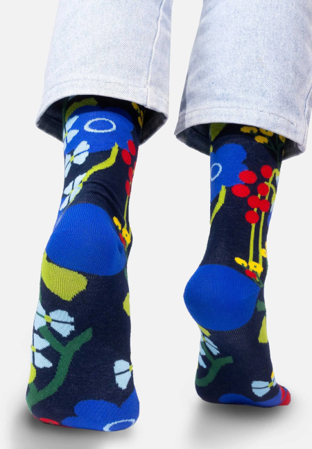 Organic cotton socks Flower Meadow