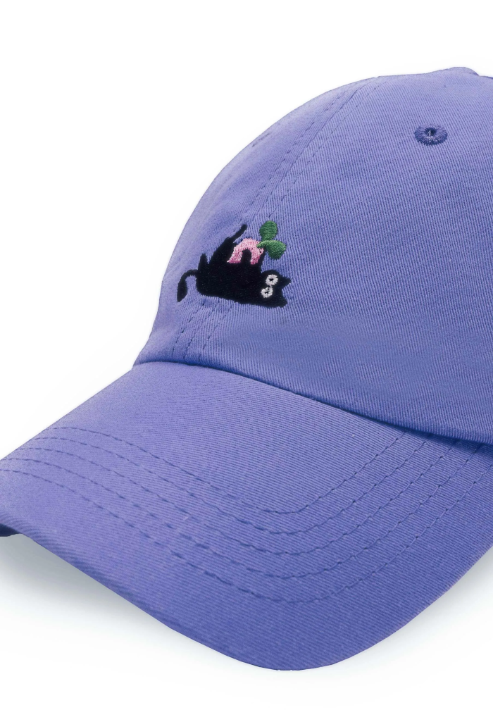 Baseball cap Cat blue