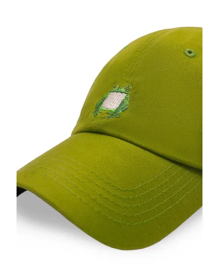Baseball cap Frog green