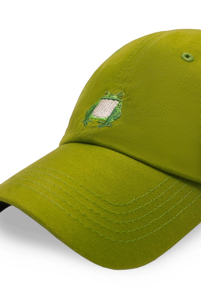 Baseball cap Frog green