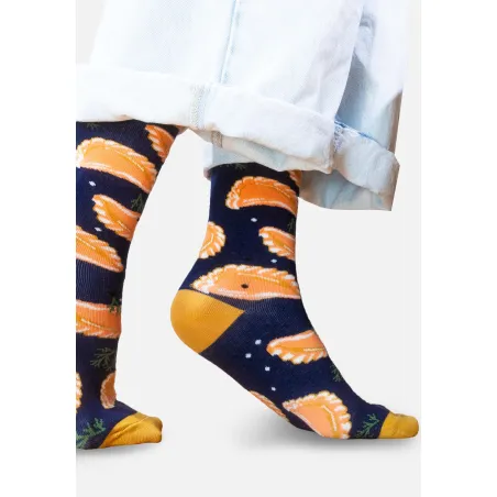 Socks navy blue Dumplings