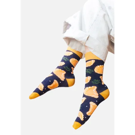 Socks navy blue Dumplings