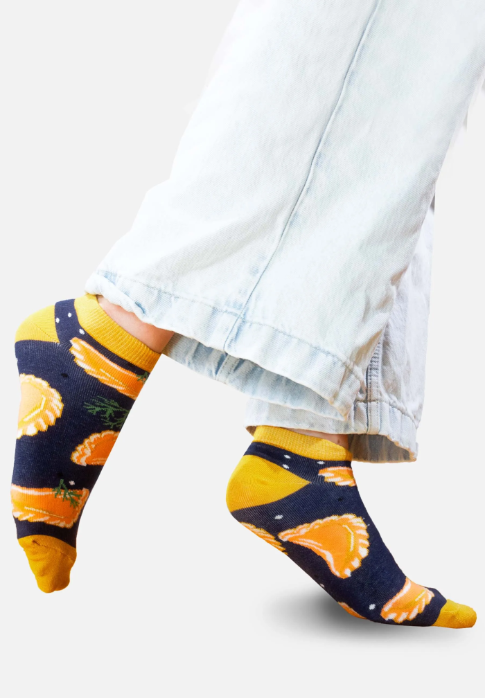Ankle socks navy blue Dumplings