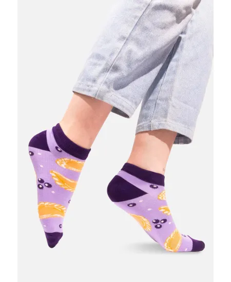 Ankle socks Dumplings with blueberries