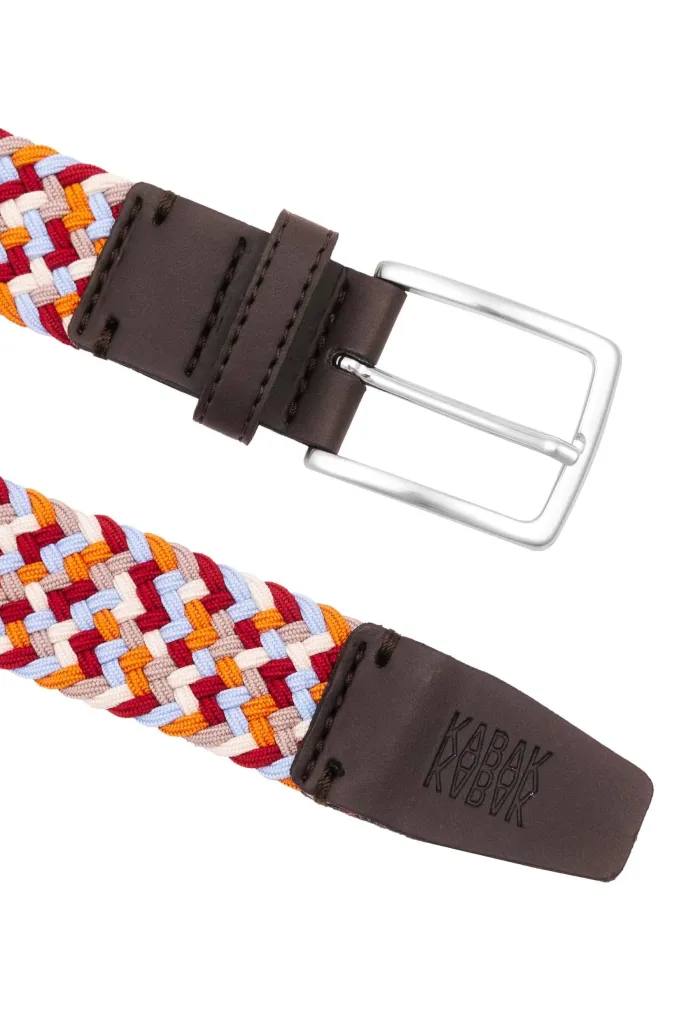 Pasek pleciony z recyklingu Sawanna