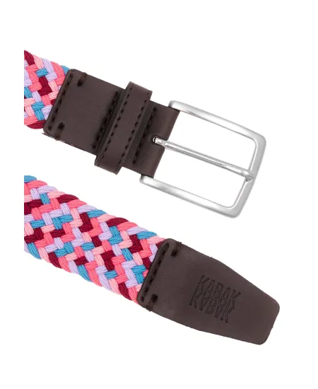 Recycled woven belt Bubble gum