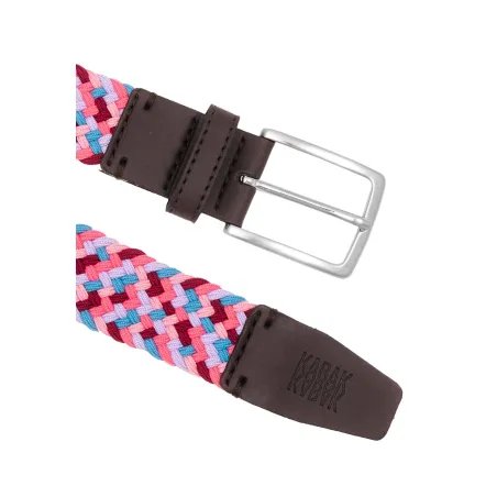 Recycled woven belt Bubble gum
