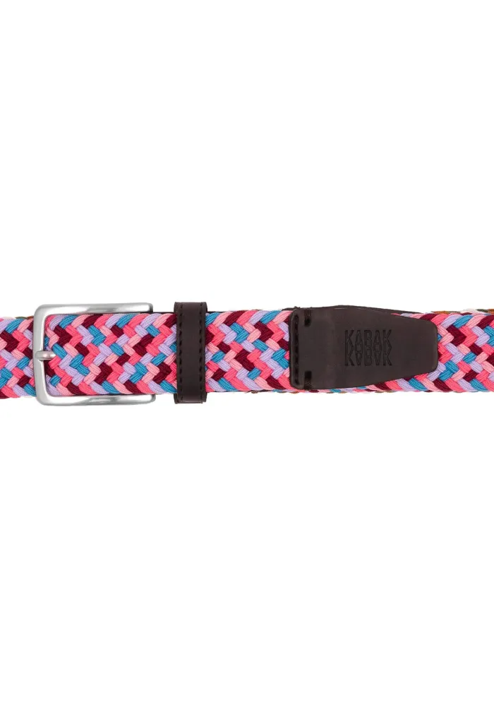 Recycled woven belt Bubble gum
