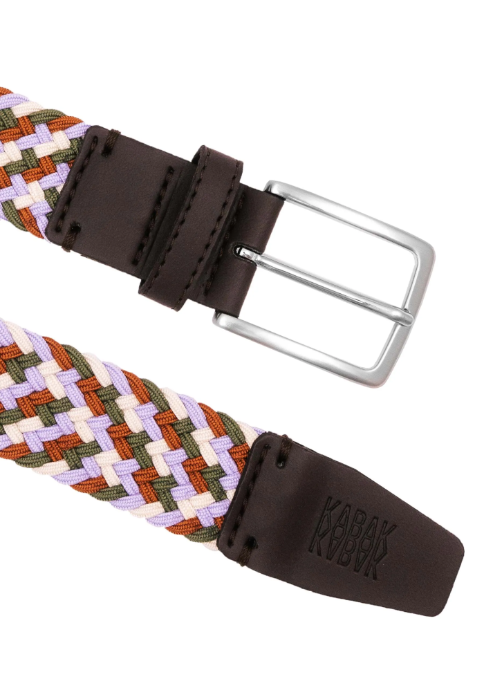 Recycled woven belt Pesto