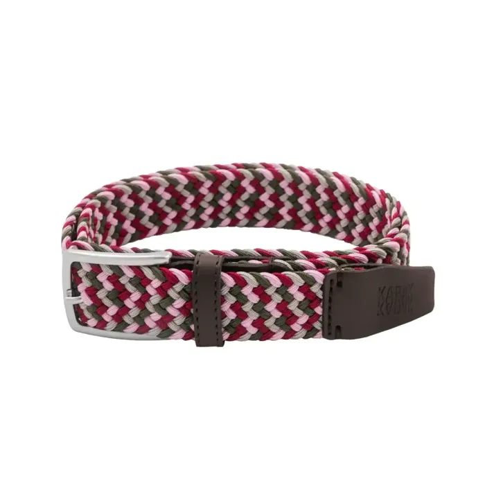 Recycled woven belt Dog rose