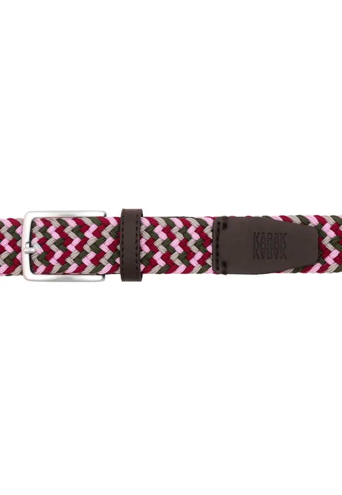 Recycled woven belt Dog rose