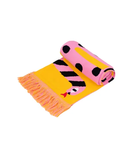 Organic cotton scarf Snake