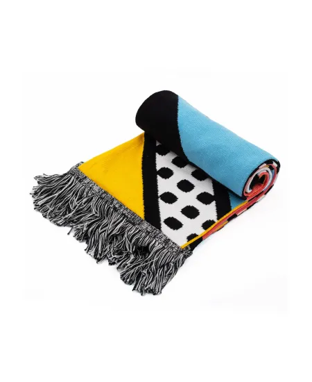 Organic cotton scarf Memphis 2