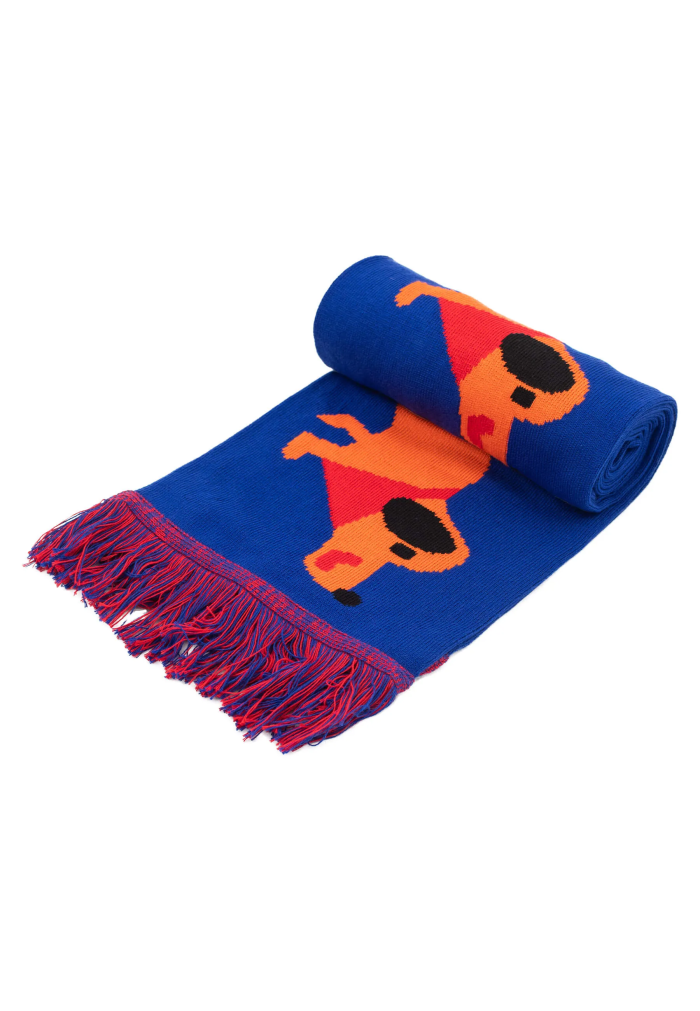 Organic cotton scarf Dachshunds
