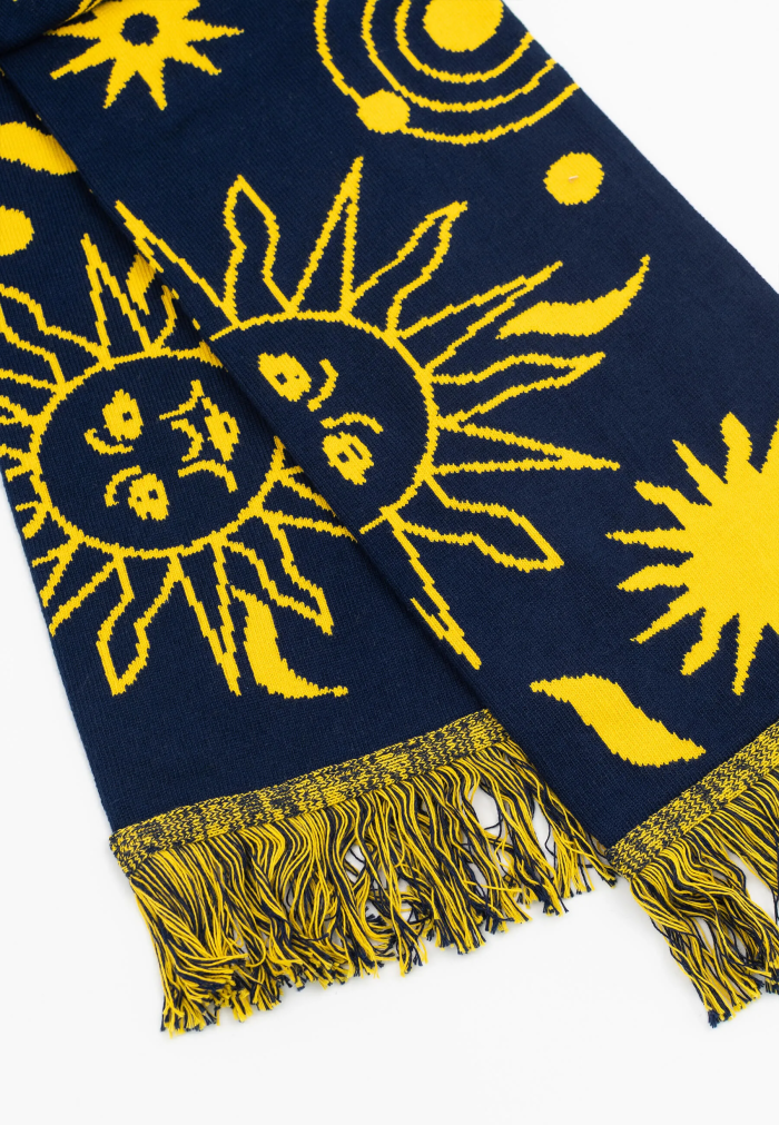 Organic cotton scarf All day All night