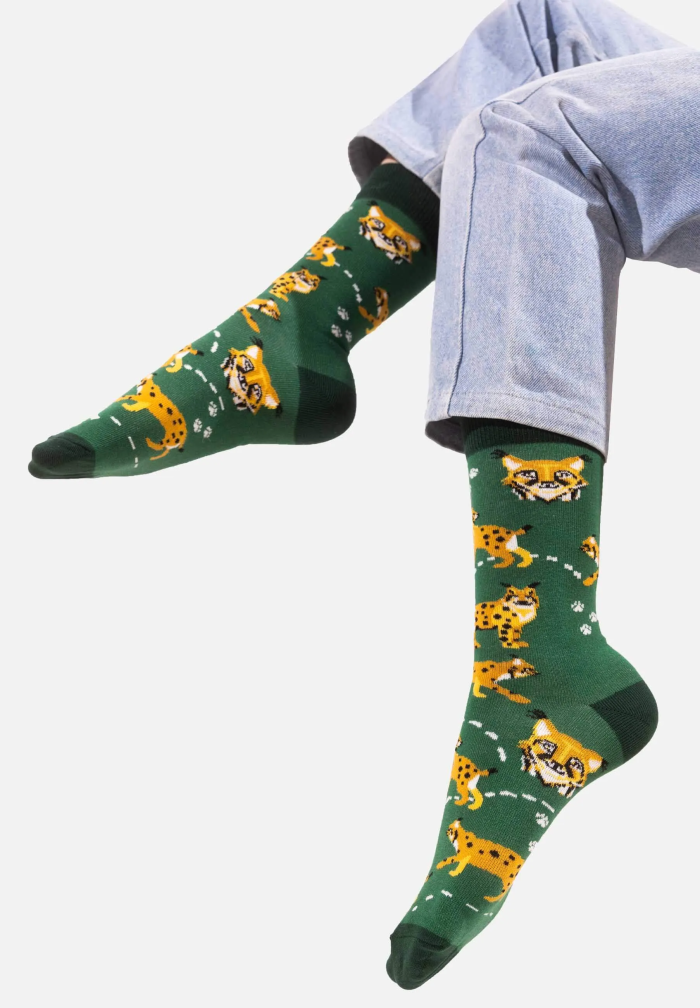 Organic cotton socks Lynx