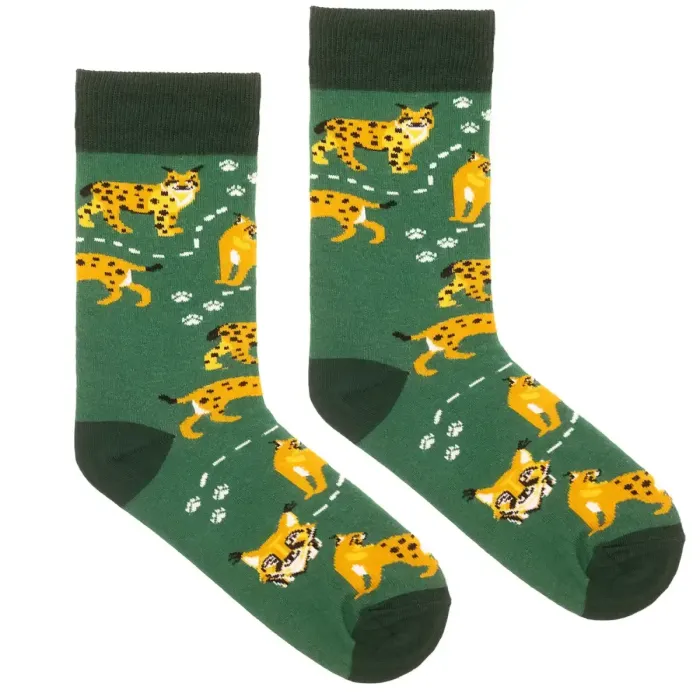 Organic cotton socks Lynx