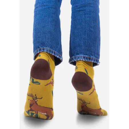 Organic cotton socks Forest Animals