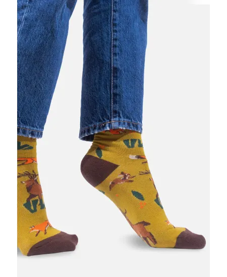 Organic cotton socks Forest Animals