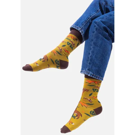 Organic cotton socks Forest Animals