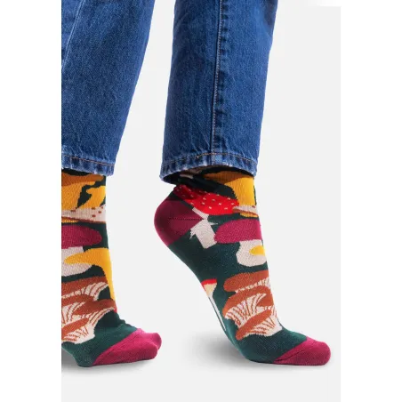 Organic cotton socks Mushrooms