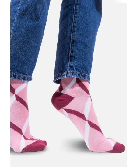 Organic cotton classic socks Pink Ribbons