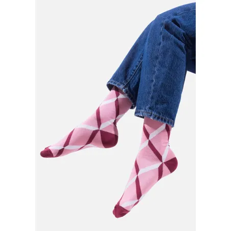 Organic cotton classic socks Pink Ribbons