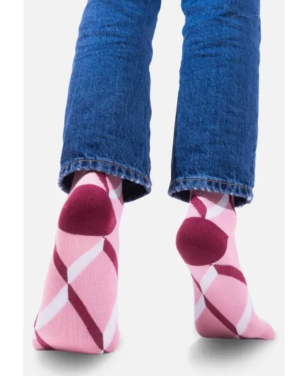 Organic cotton classic socks Pink Ribbons