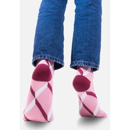 Organic cotton classic socks Pink Ribbons
