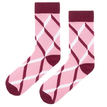 Organic cotton classic socks Pink Ribbons