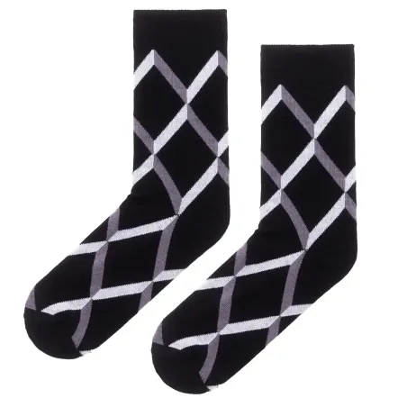 Organic cotton classic socks Black Ribbons