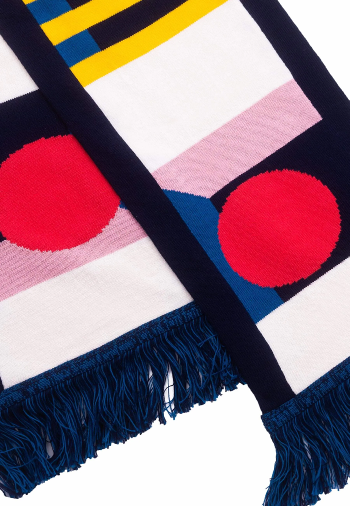 Organic cotton scarf Illusion
