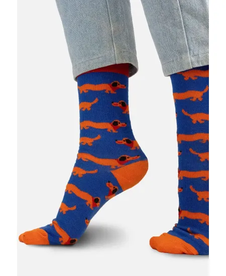 Organic cotton socks Dachshunds
