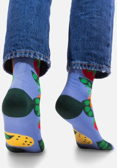 Organic cotton socks Vegetabels