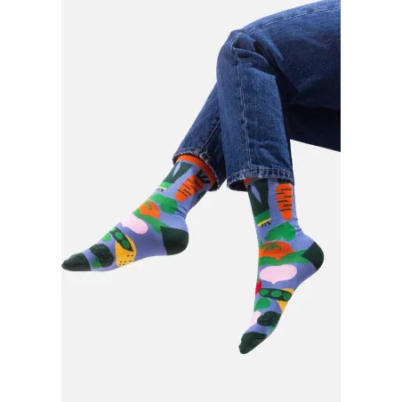 Organic cotton socks Vegetabels