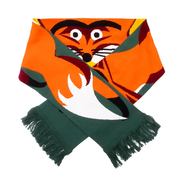 Organic cotton scarf Fox Viva