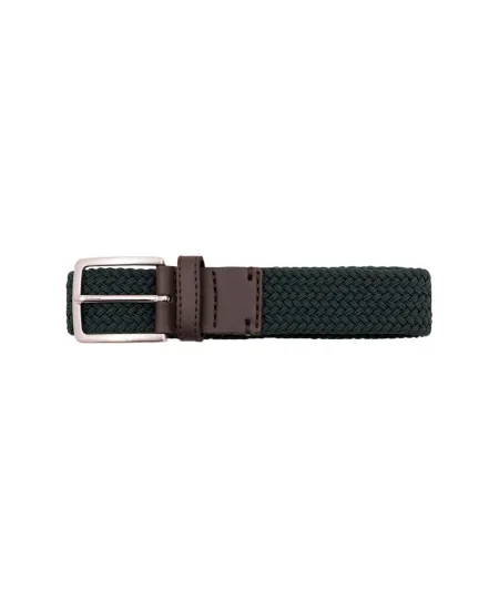 Recycled woven belt green bottle