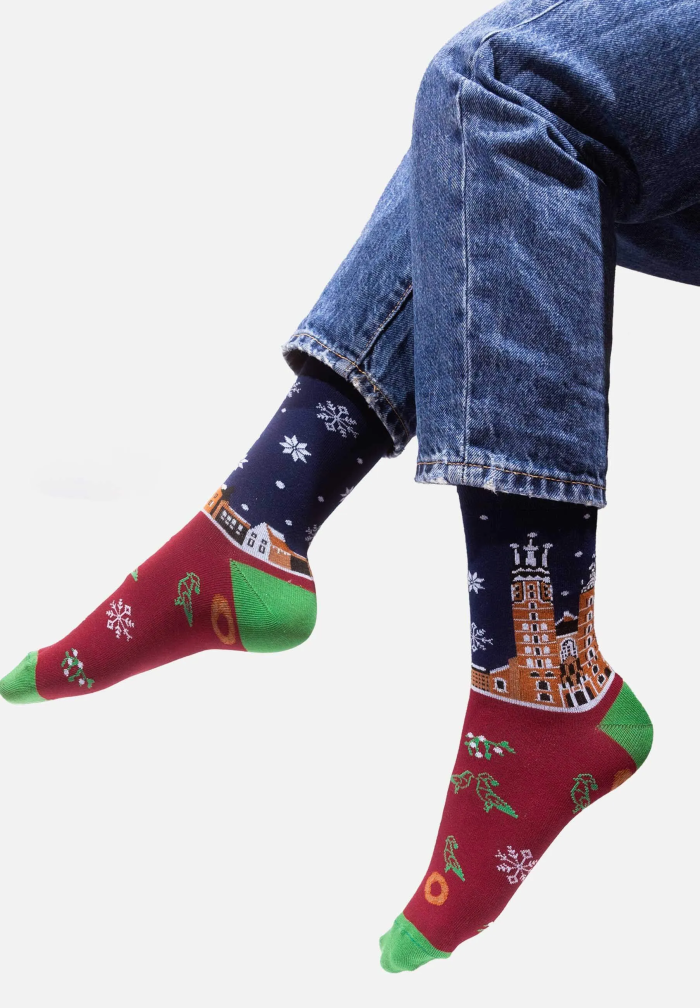 Socks Xmas Saint Mary's Church