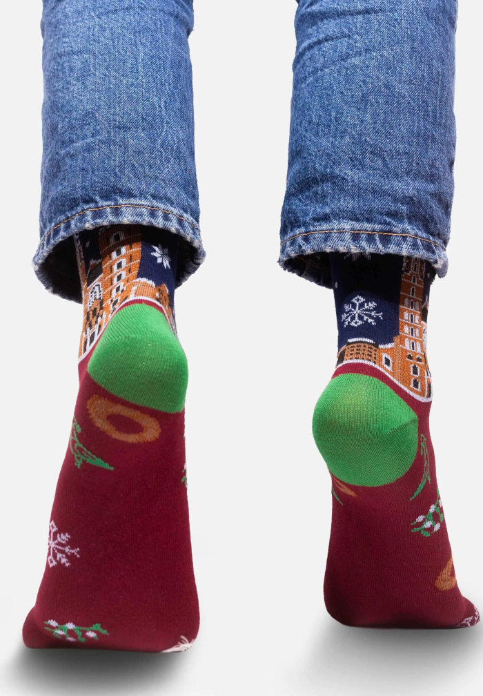 Socks Xmas Saint Mary's Church