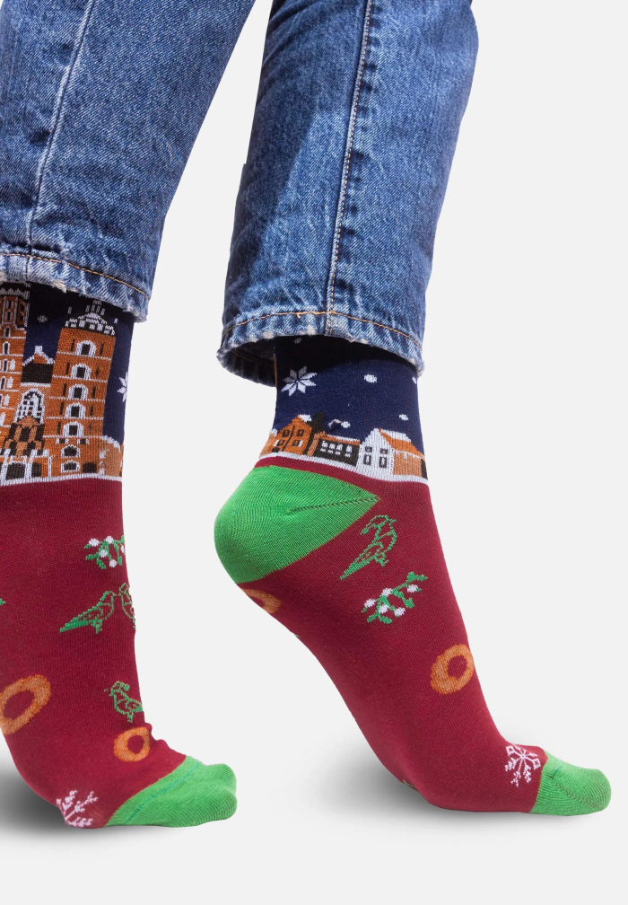 Socks Xmas Saint Mary's Church