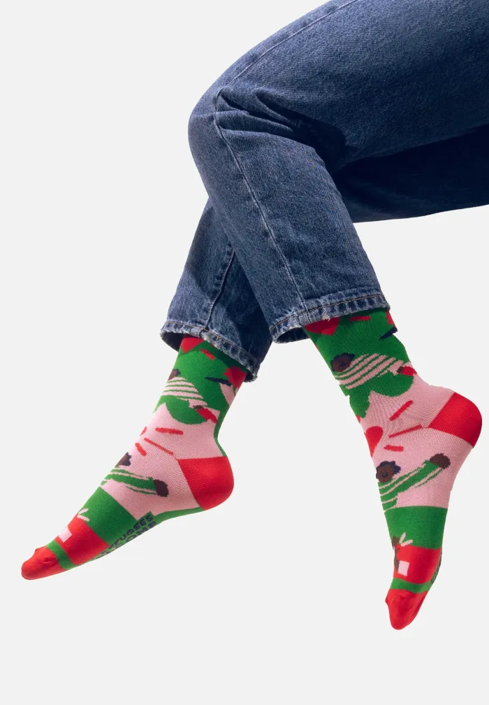 Socks KABAK & Ocalenie Foundation Refugees Welcome