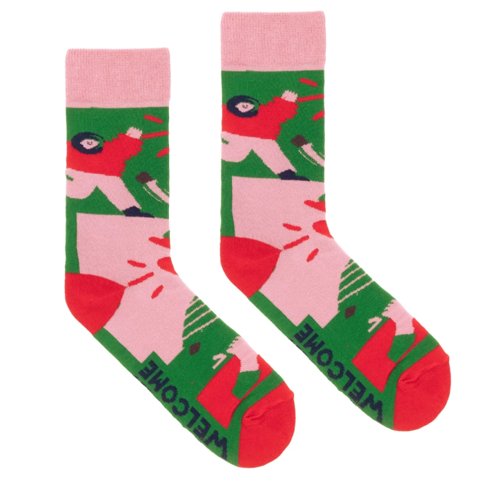 Socks KABAK & Ocalenie Foundation Refugees Welcome