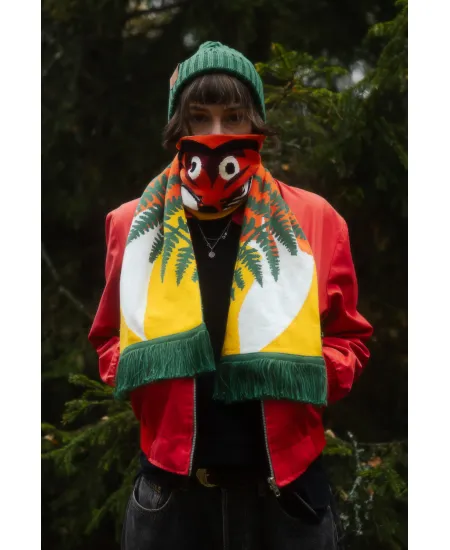 Organic cotton scarf Fox Viva