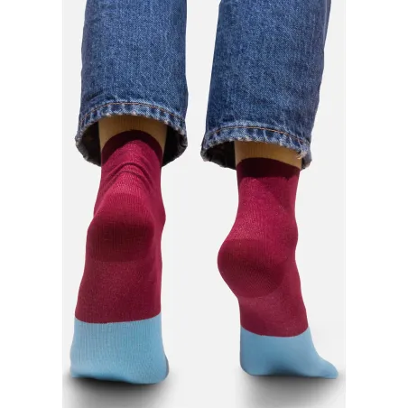 Organic cotton colorful socks September Cliff